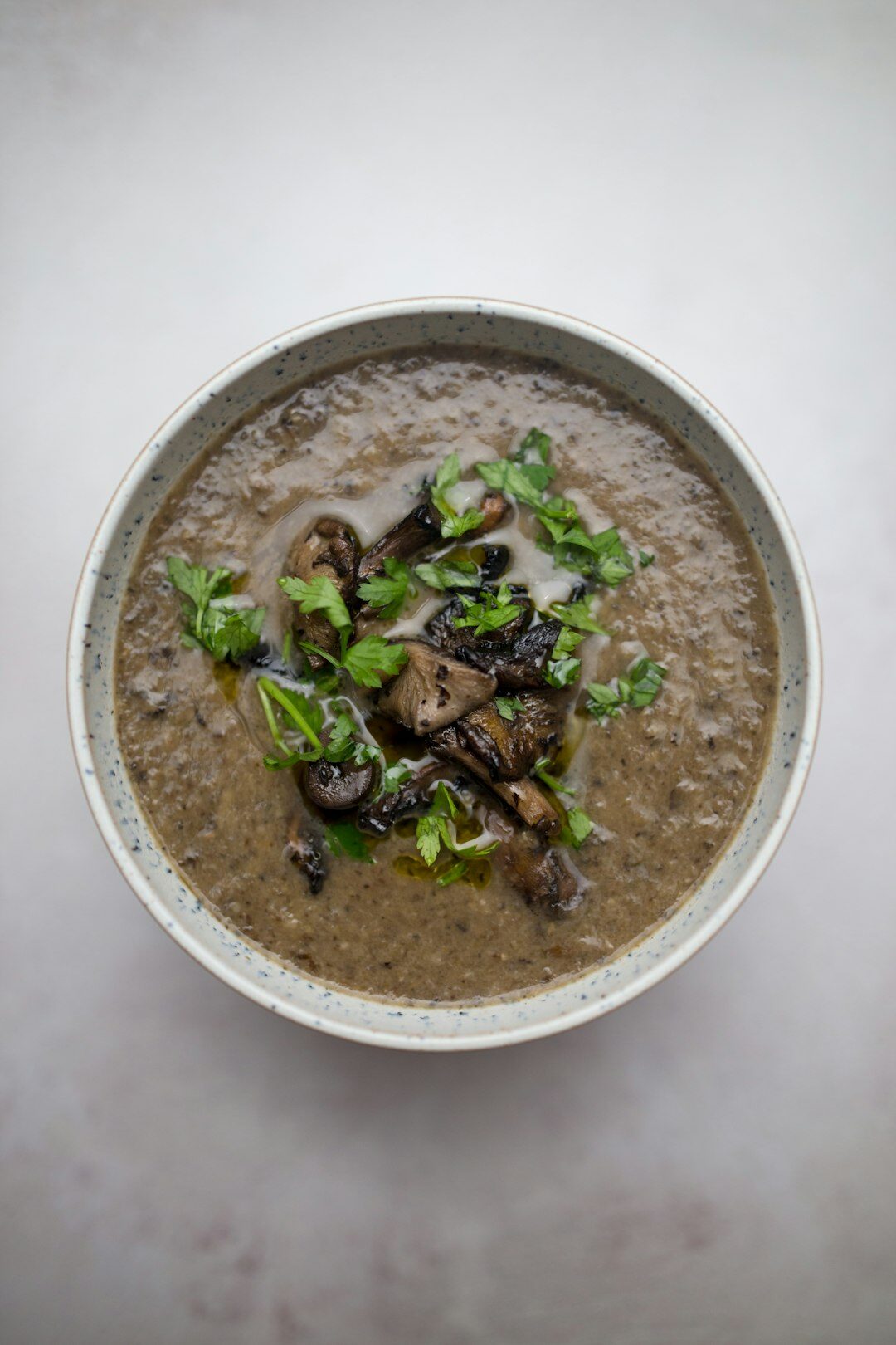 lentil soup in bowl